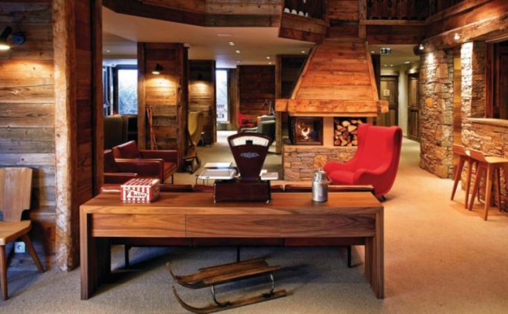 Trois Vallees Hotel, Courchevel, Lobby